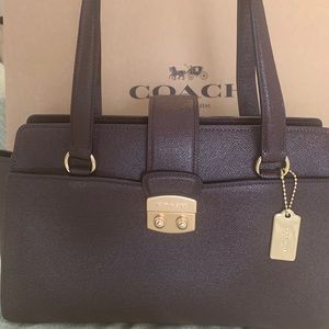AVARY CARRYALL (COACH F37832)
OXBLOOD 1/LIGHT GOLD